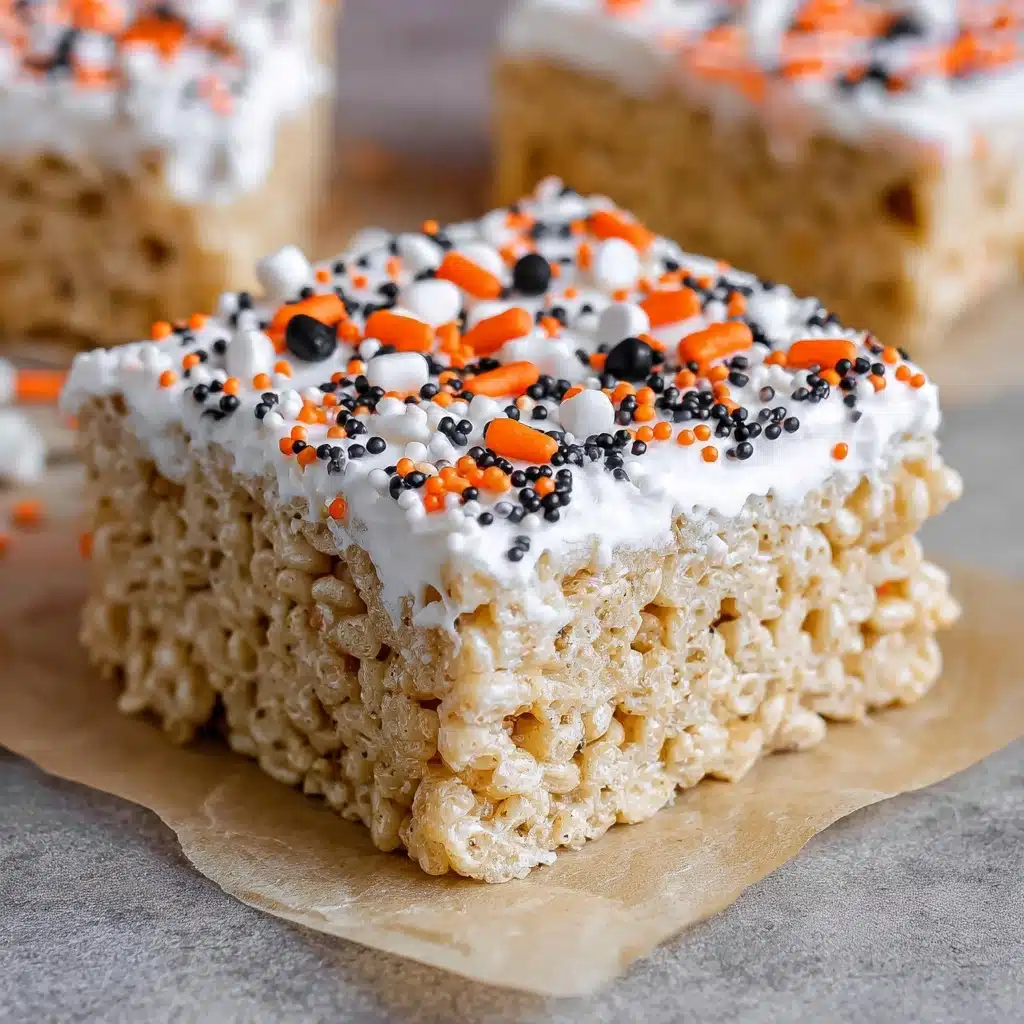 Pumpkin Spice Rice Krispie Treats Recipe