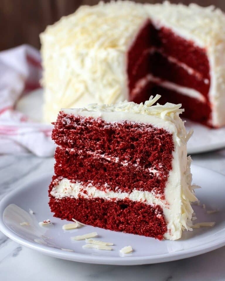Red Velvet Cheesecake Cake Recipe