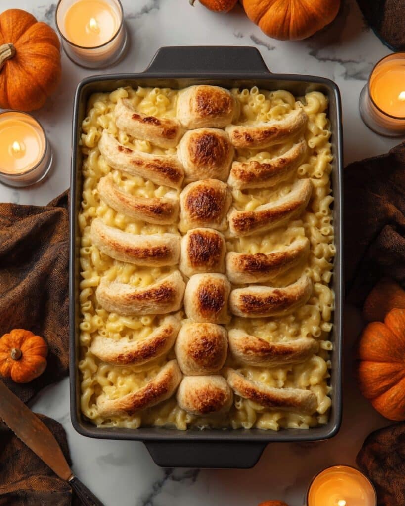 Rib Cage Mac & Cheese (Crescent Bone Edition) Recipe