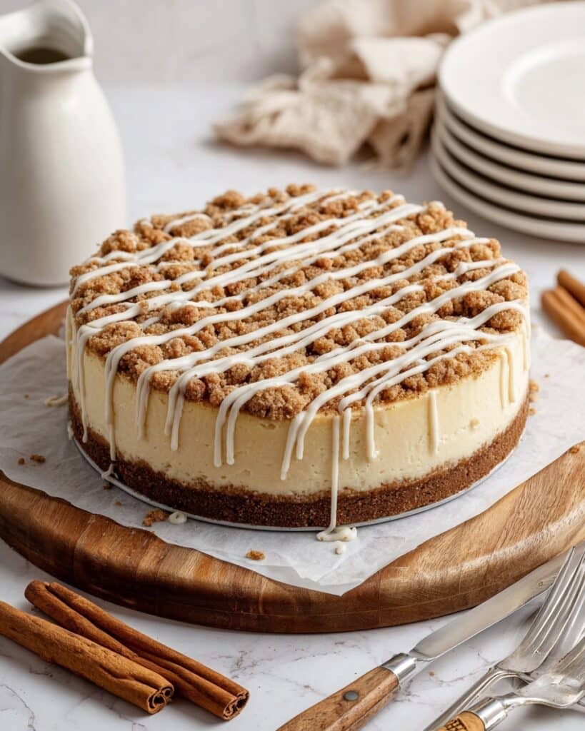Coffee Cake Cheesecake Recipe