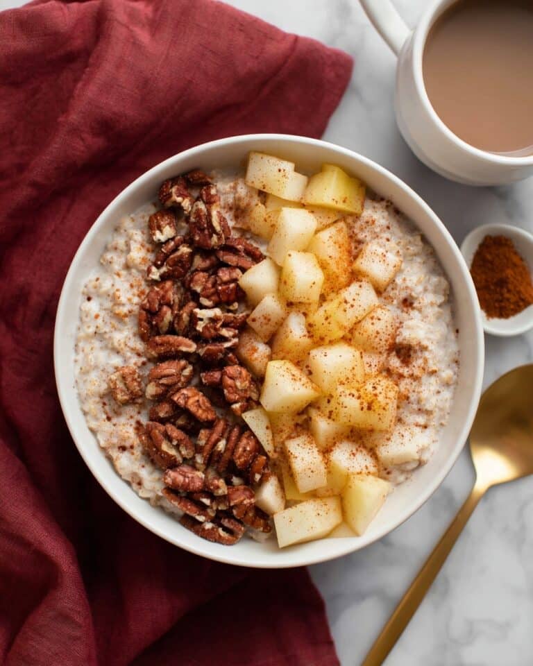 Spiced Pear Oatmeal Recipe