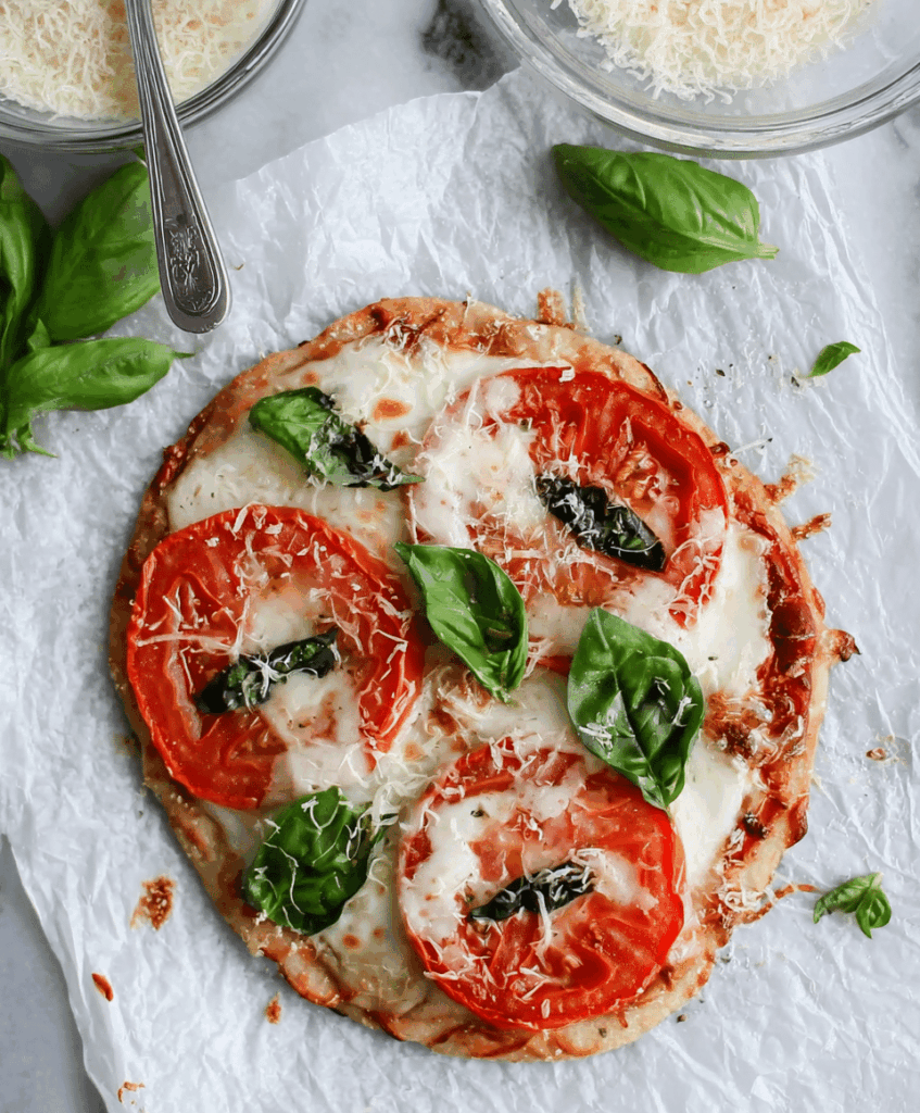 Margherita Tortilla Pizza Recipe