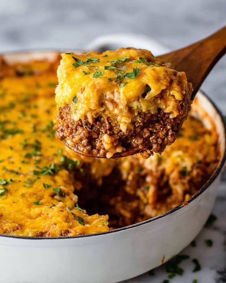 Sloppy Joe Tater Tot Casserole Recipe