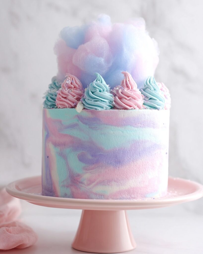 Cotton Candy Cake Recipe