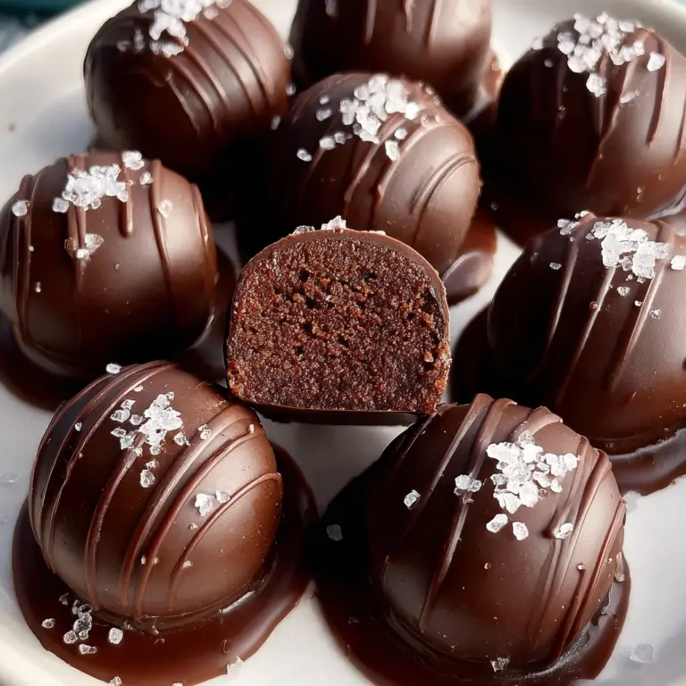 Dark Chocolate Protein Balls (No Bake, Low Carb) Recipe