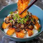Japanese-Style Katsudon Rice Bowls Recipe