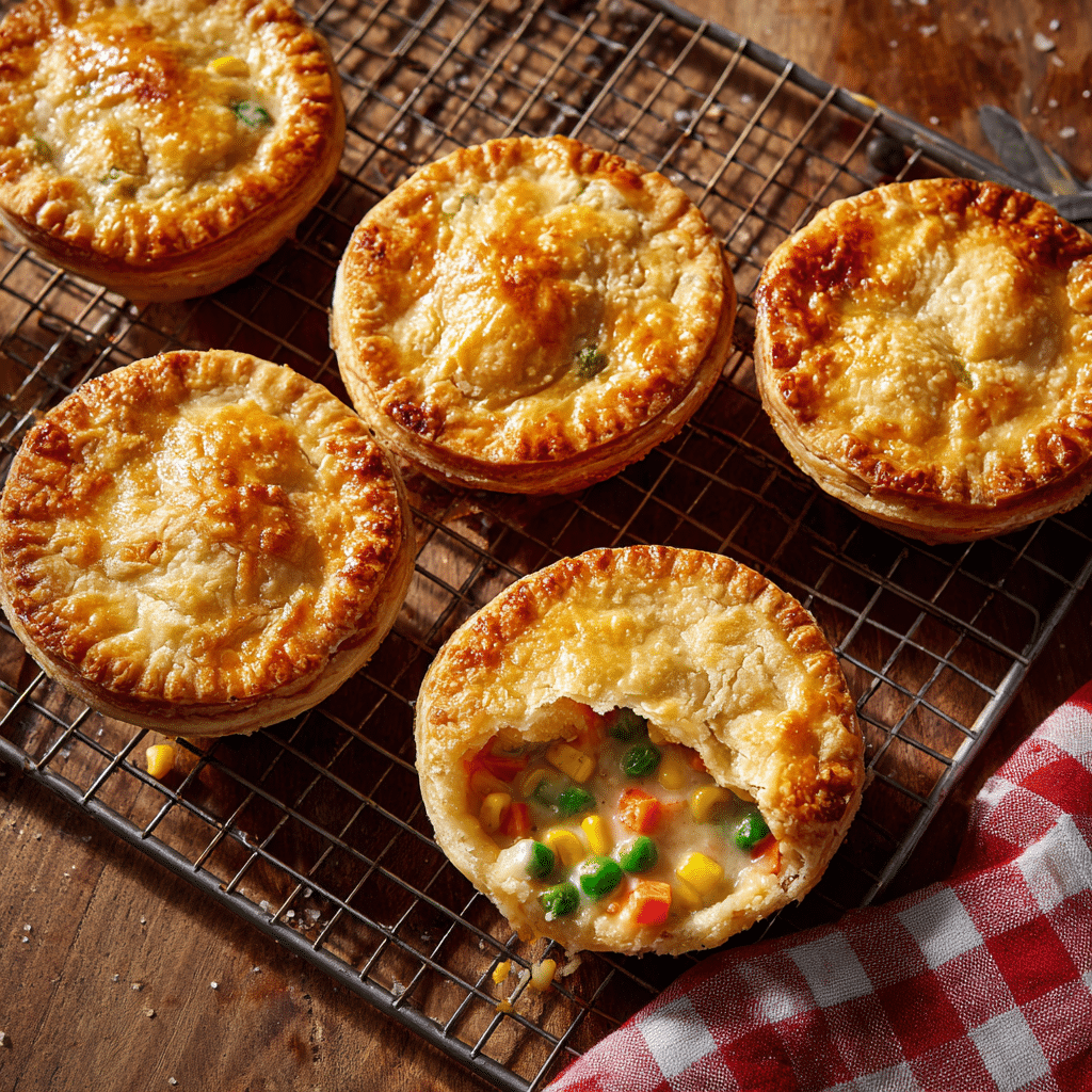 Mini Chicken Pot Pie Recipe - Recipe Image