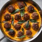 Turkey Meatballs in Pumpkin Sage Sauce Recipe