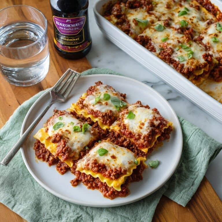 Stuffed Shells with Savory Beef and Teriyaki Sauce Recipe