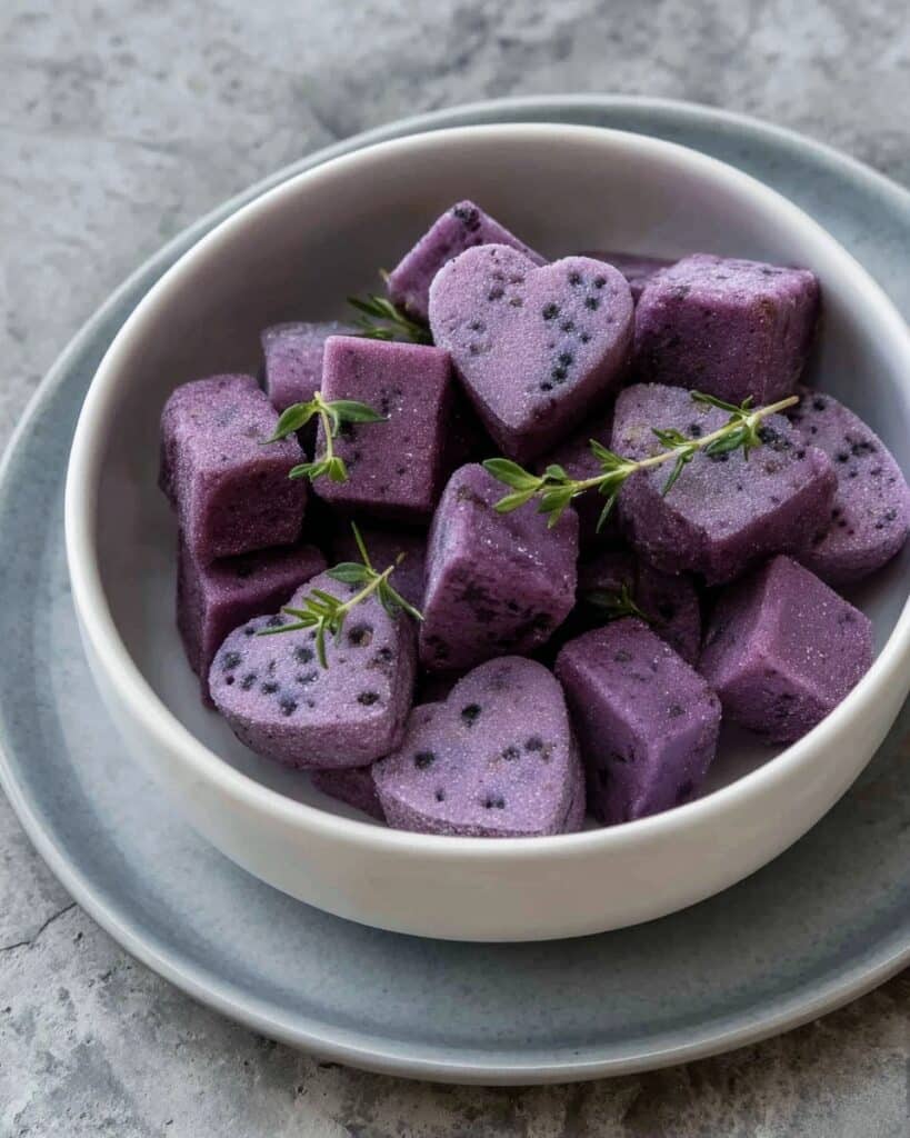 Frozen Chicken Blueberry Pup Pops Recipe