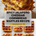 Jalapeño Cheddar Cornbread Waffles Recipe