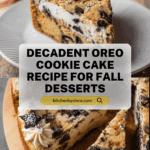 Oreo Cookie Cake Recipe
