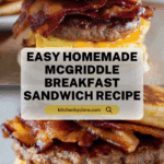 Easy Homemade McGriddle Breakfast Sandwiches Recipe