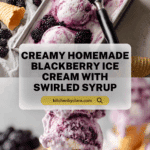 Blackberry Ice Cream Recipe