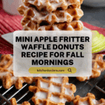 Mini Apple Fritter Waffle Donuts Recipe