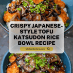 Japanese-Style Katsudon Rice Bowls Recipe