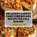Carrot Cake Cheesecake Recipe