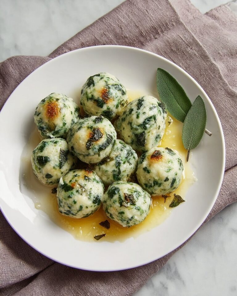 Ricotta and Spinach Gnudi Recipe