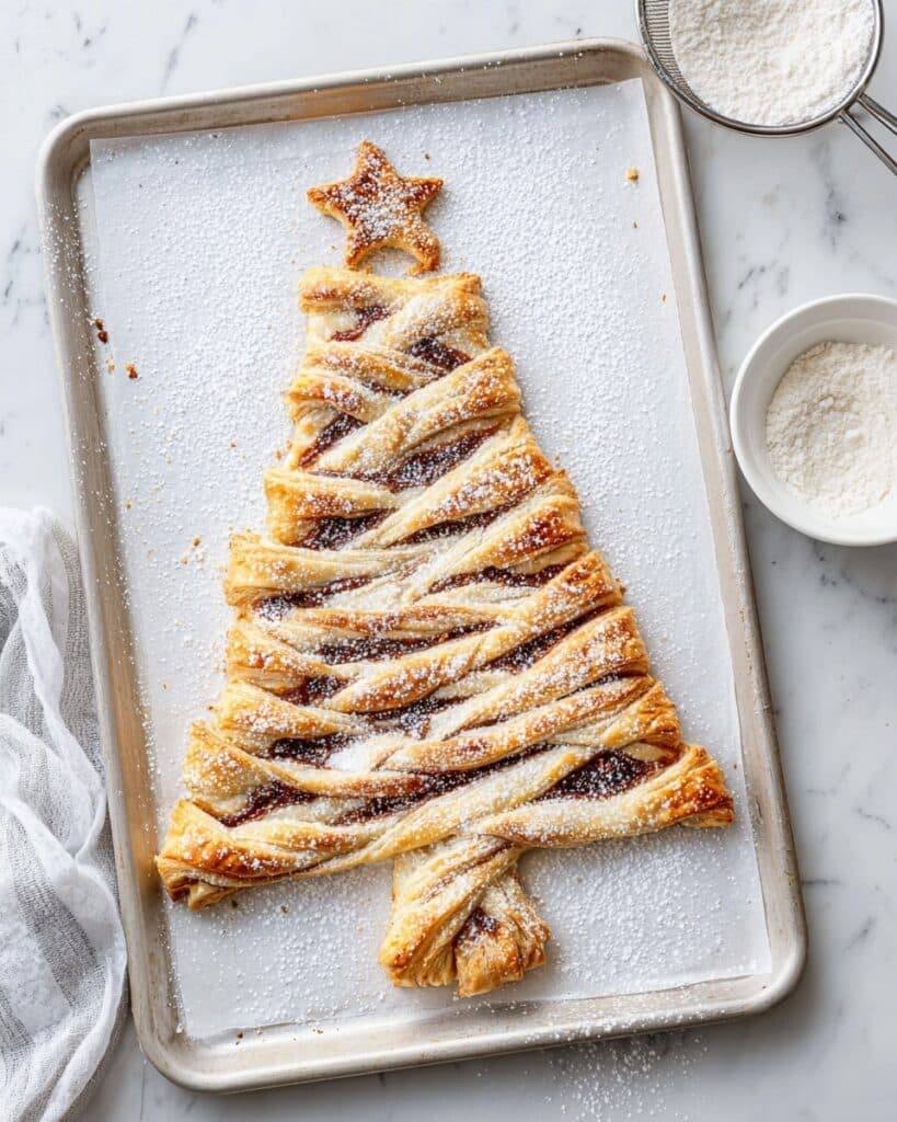 Puff Pastry Christmas Tree Recipe