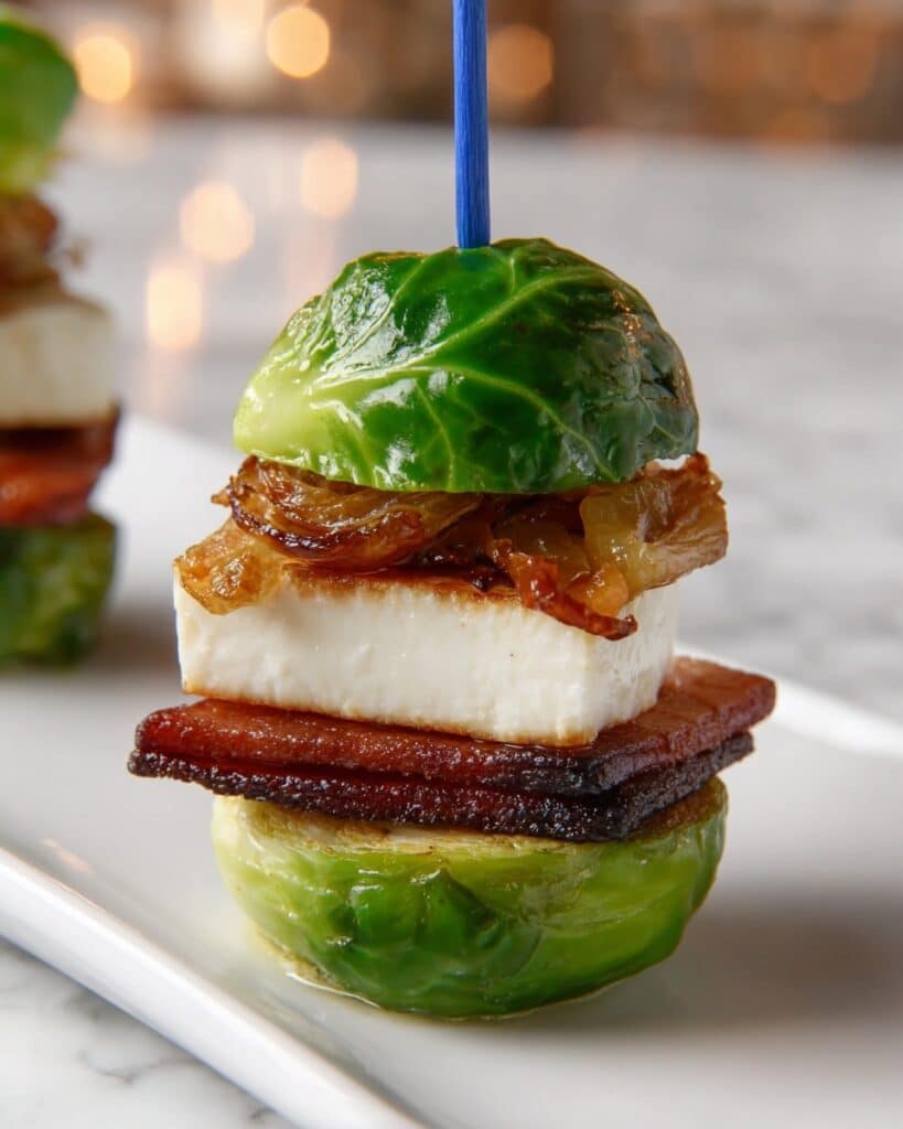 Brussels Sprouts Sliders Recipe