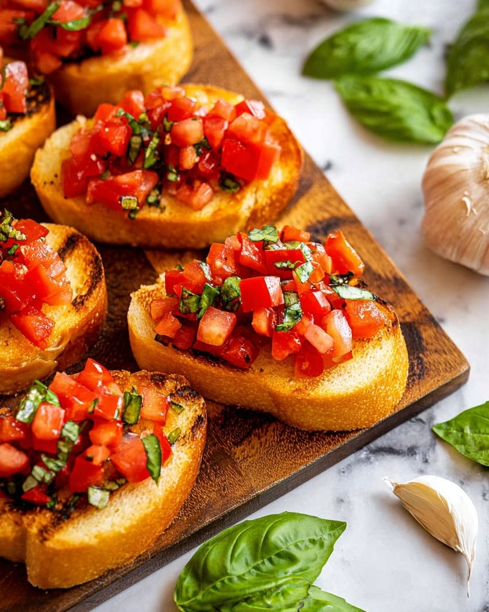 Authentic Italian Bruschetta – Fresh & Flavorful Summer Appetizer