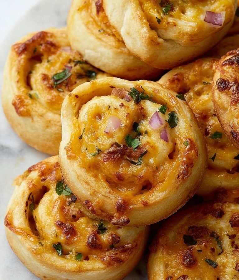 BBQ Chicken Pinwheels Recipe