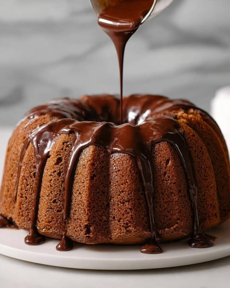 Chocolate Marble Banana Bundt Cake Recipe
