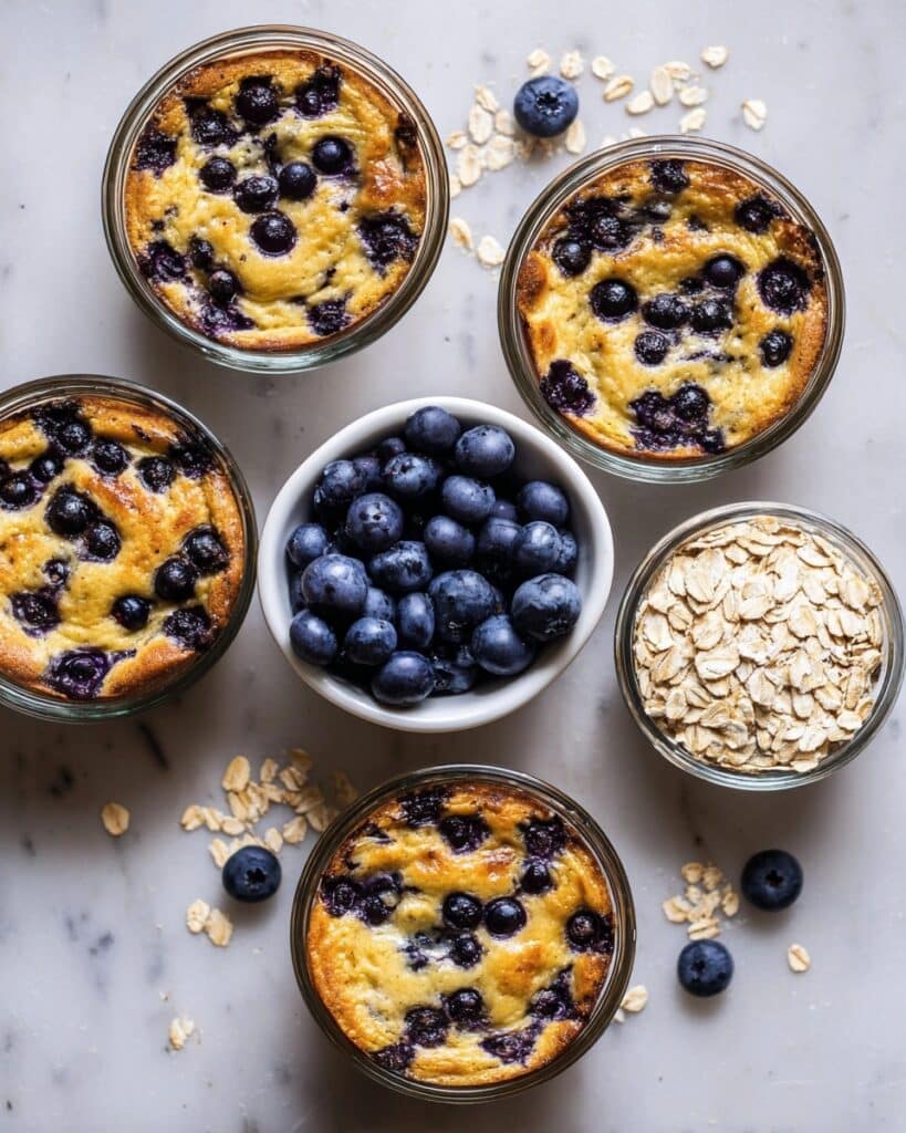 Baked Blueberry Cottage Cheese Breakfast Bowls Recipe