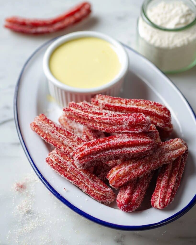 Red Velvet Churros Recipe