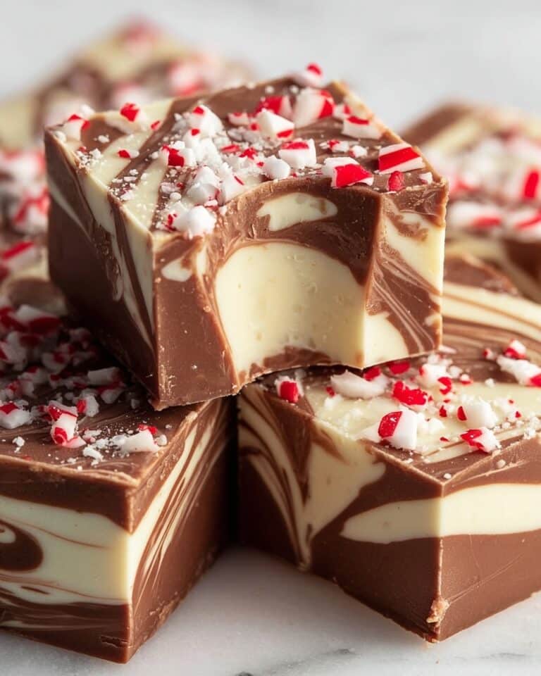 Peppermint Swirl Fudge Recipe
