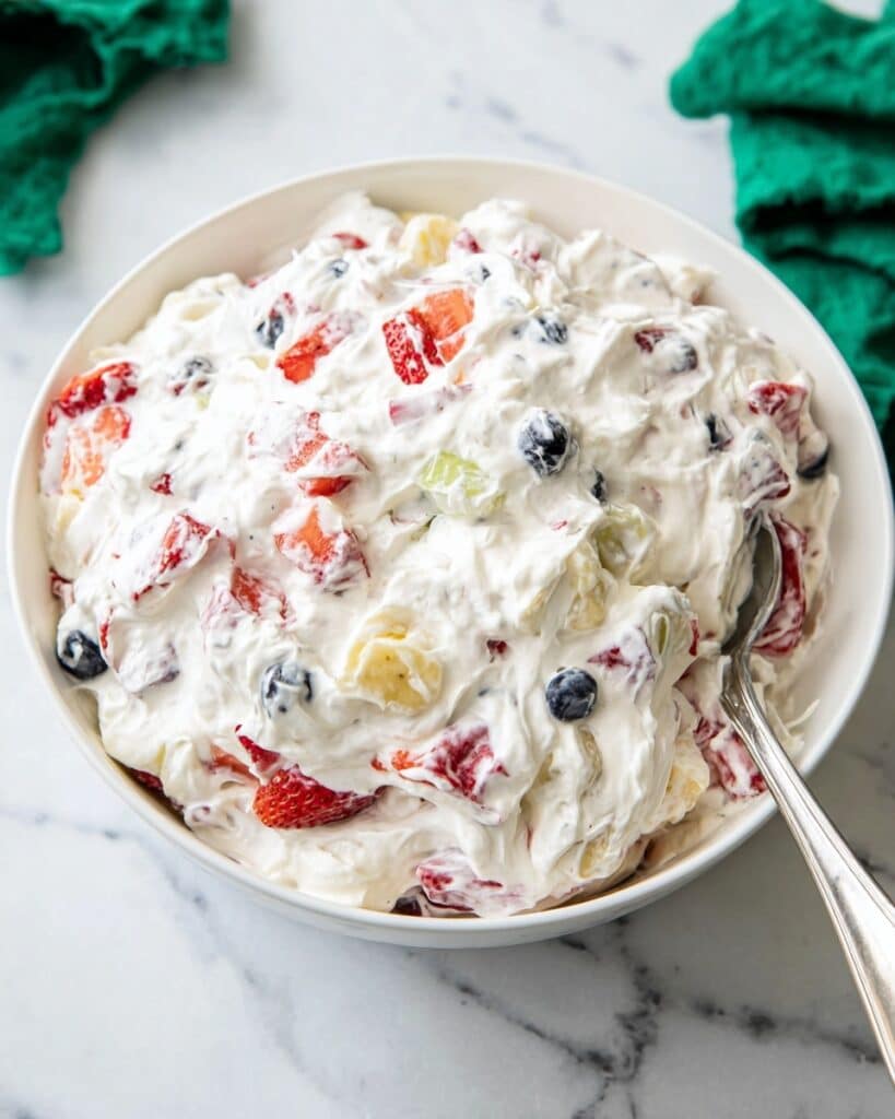 Cheesecake Fruit Salad Recipe