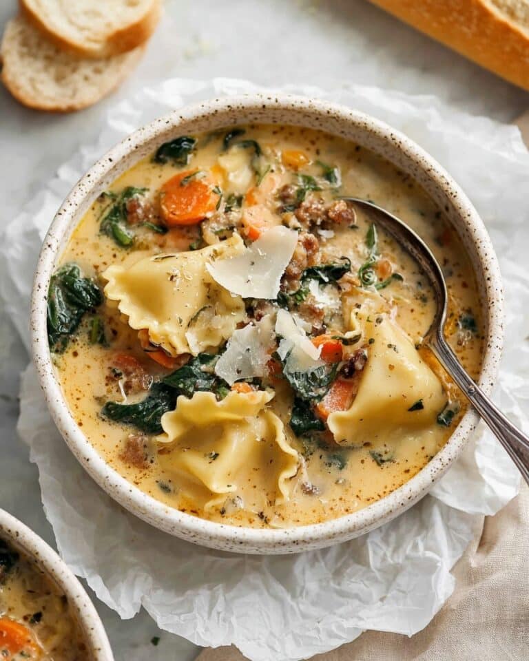 White Lasagna Soup Recipe