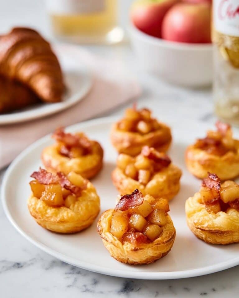 Apple Cheddar Gougères with Crispy Prosciutto Recipe