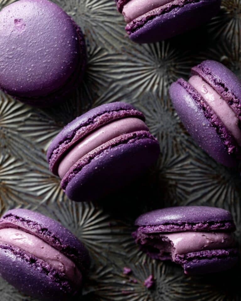 Simple Ube Macarons Recipe