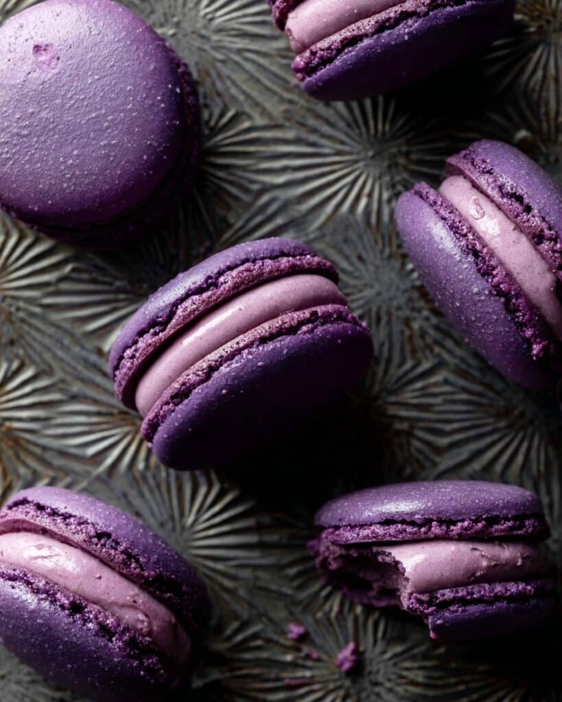 Simple Ube Macarons Recipe