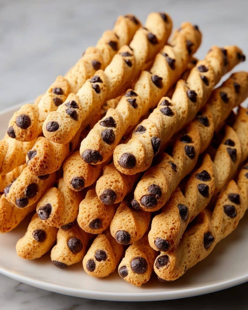 Chocolate Chip Cookie Dough Twists Recipe