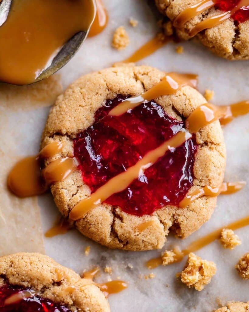 Peanut Butter and Jelly Cookies Recipe
