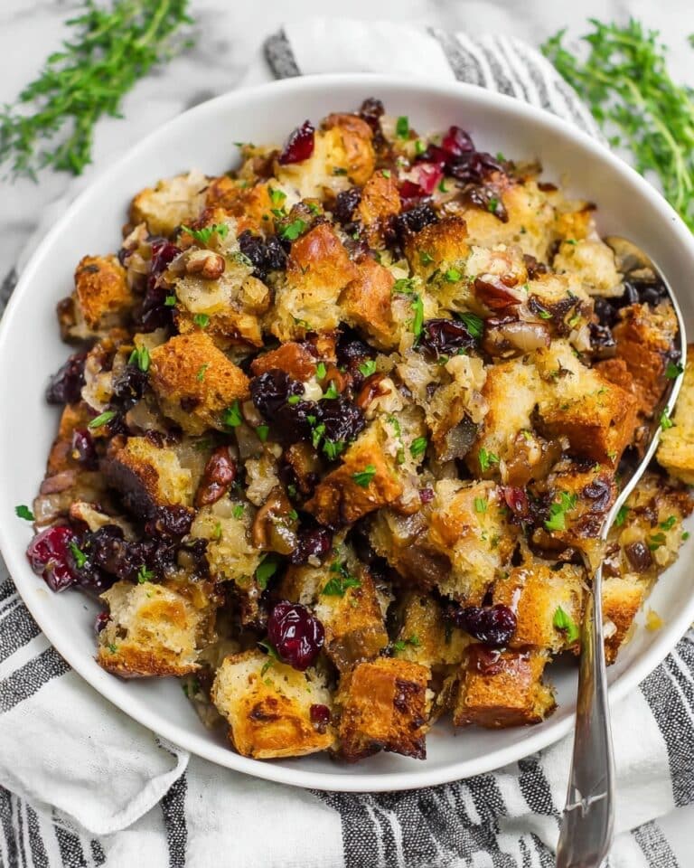 Easy Bread Stuffing Recipe