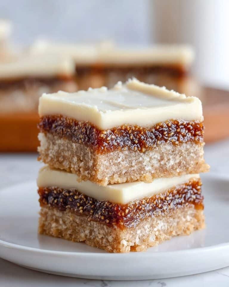 Decadent Fig and Cream Cheese Bars Recipe