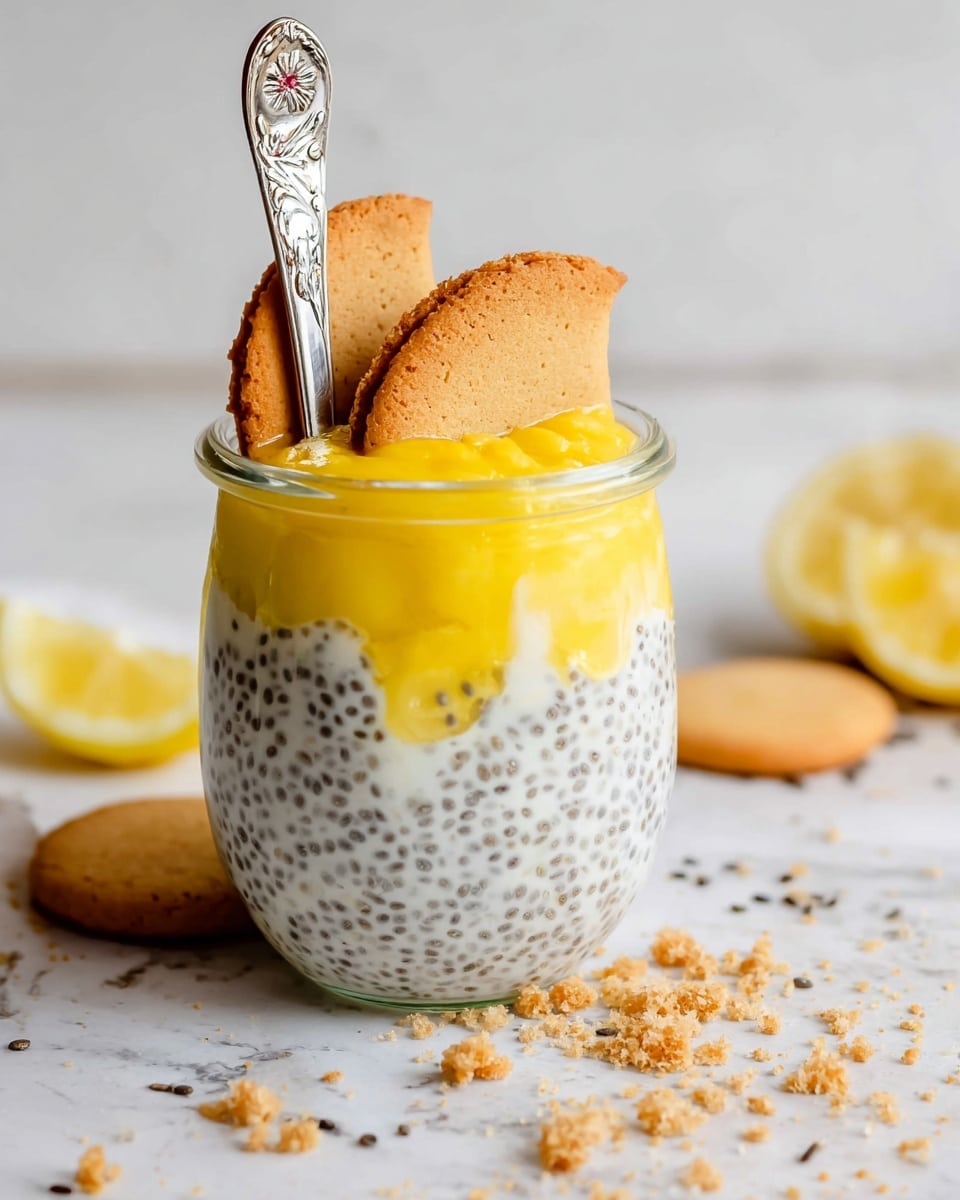 Protein Lemon Cream Pie Chia Seed Pudding Recipe