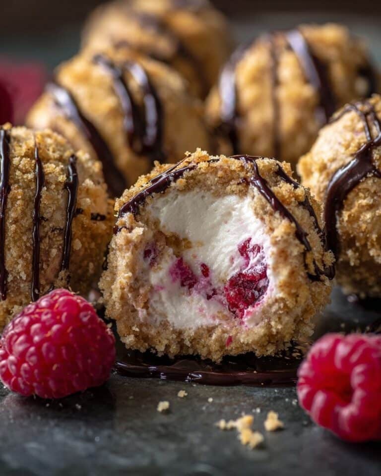 Raspberry No Bake Cheesecake Bites Recipe