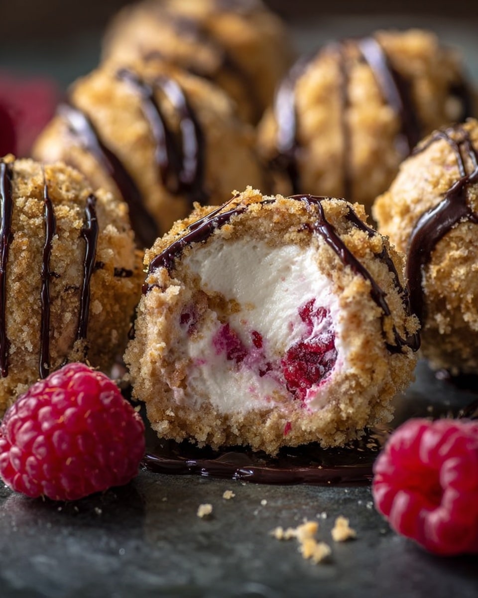 Raspberry No Bake Cheesecake Bites Recipe