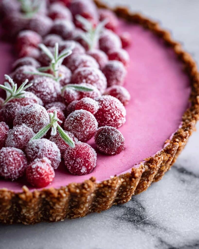 Cranberry Gingersnap Pie Recipe