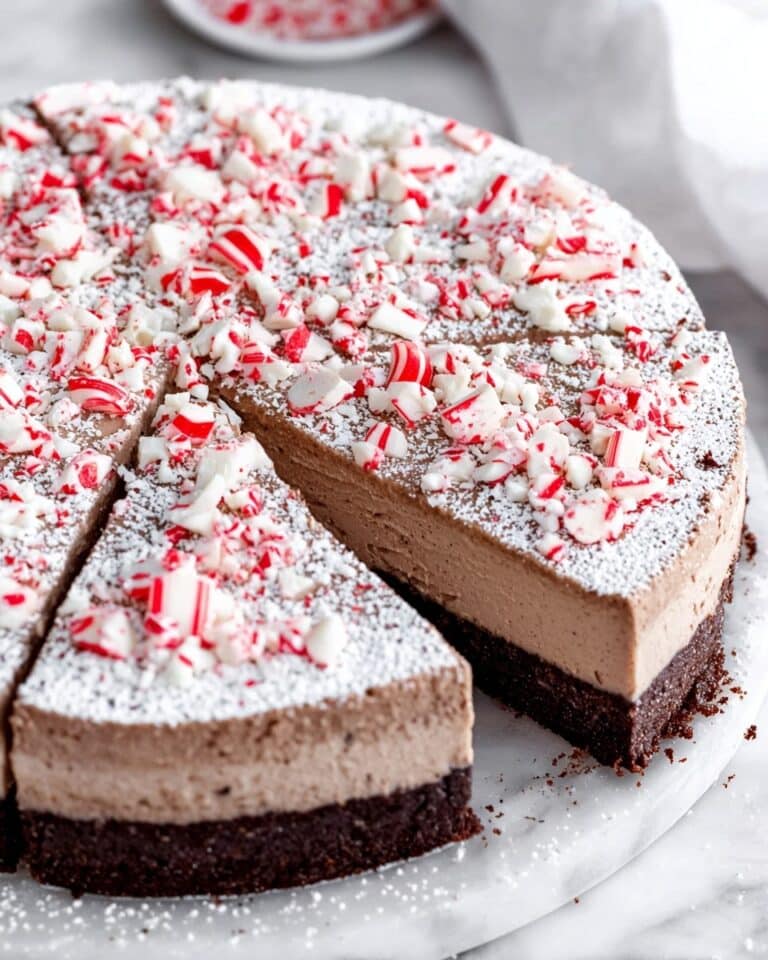 Chocolate Peppermint Mousse Pie Recipe
