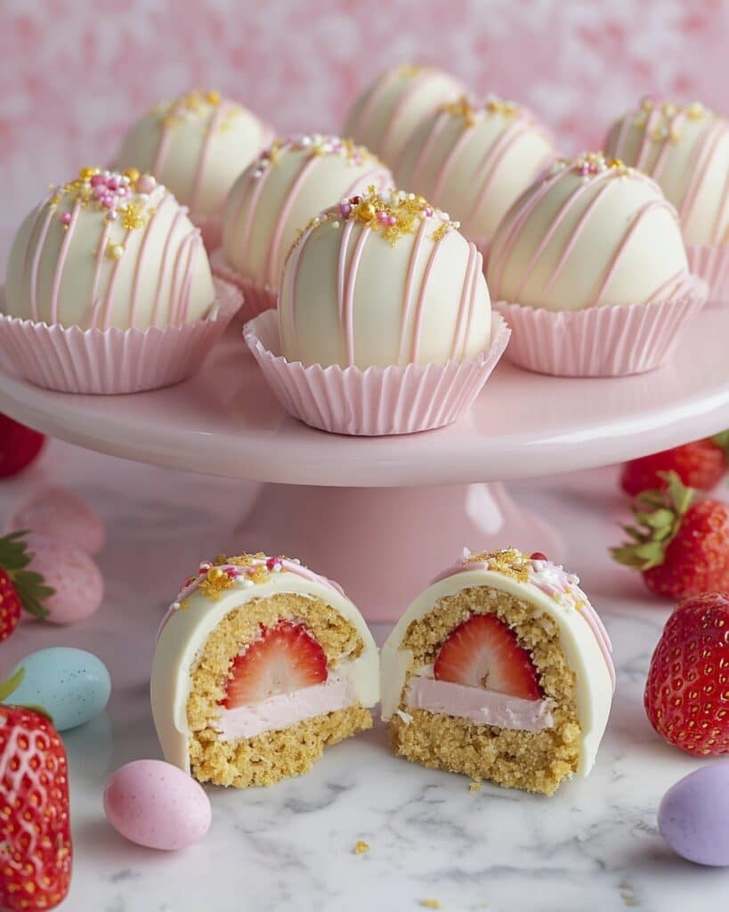 Strawberry Shortcake Easter Egg Bombs Recipe