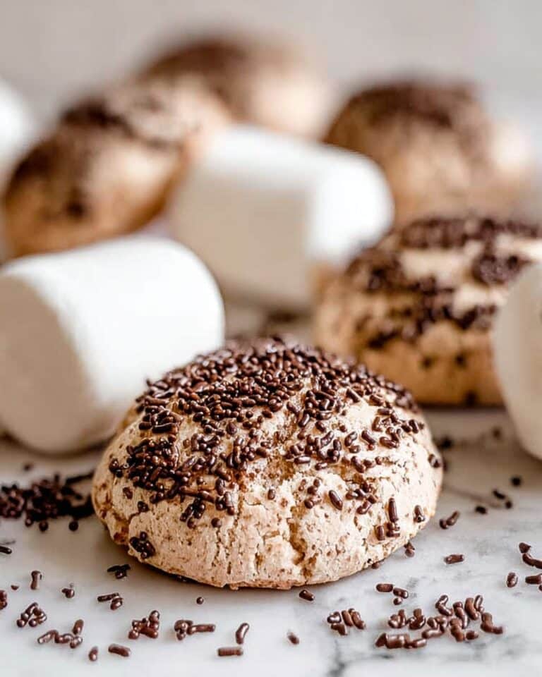 Hot Cocoa Meringue Cookies Recipe