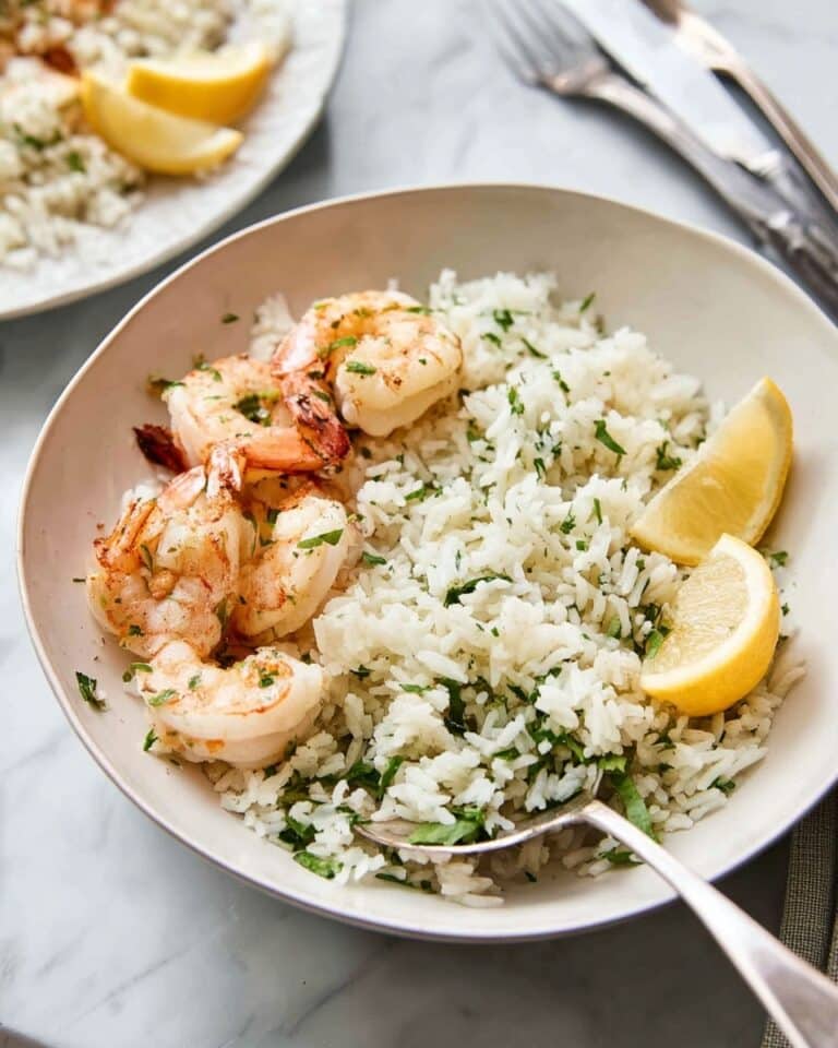 Greek Lemon Rice Pilaf Recipe