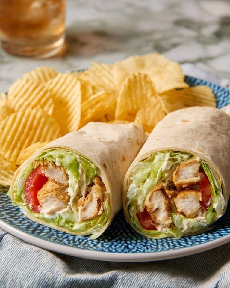 Chicken Caesar Salad Wraps Recipe
