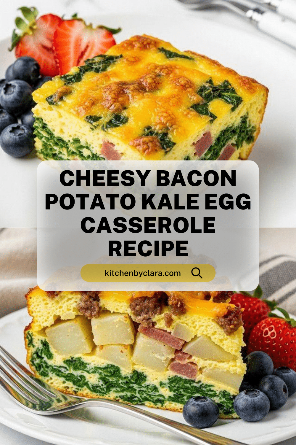 Bacon Potato Kale Egg Casserole: Delicious Breakfast Bake