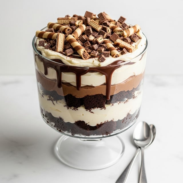 Triple-Chocolate Trifle Recipe